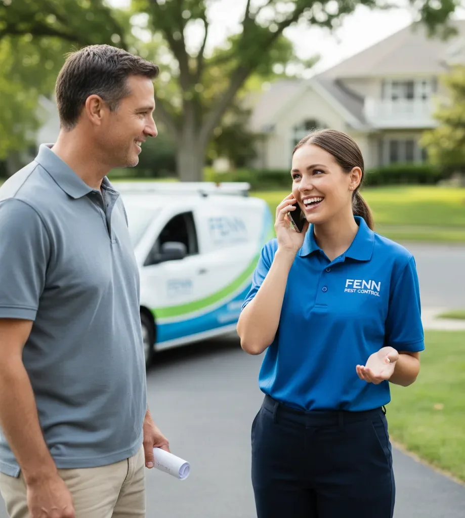 Fenn Pest Control customer support in Porterfield